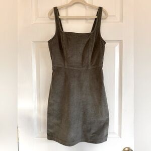 Hollister Olive Green Corduroy Dress
